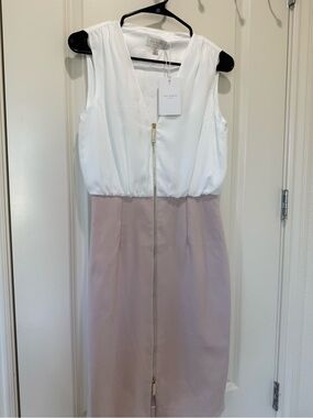 Ted Baker Bodycon Pencil Dress With Exposed Zip